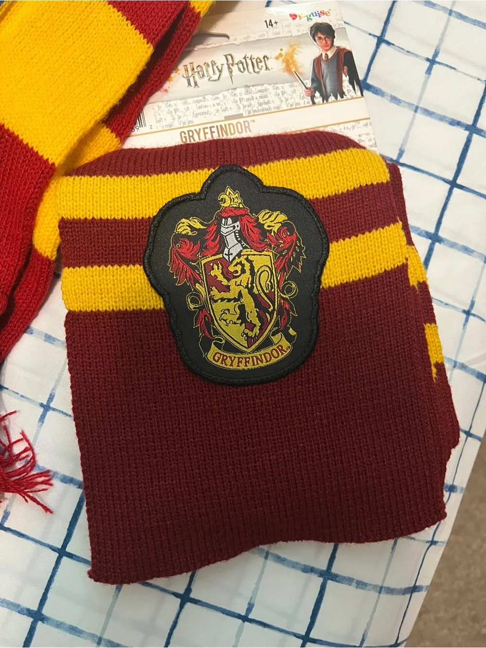 Harry potter Kids Scarf - Red and Yellow gryffindor